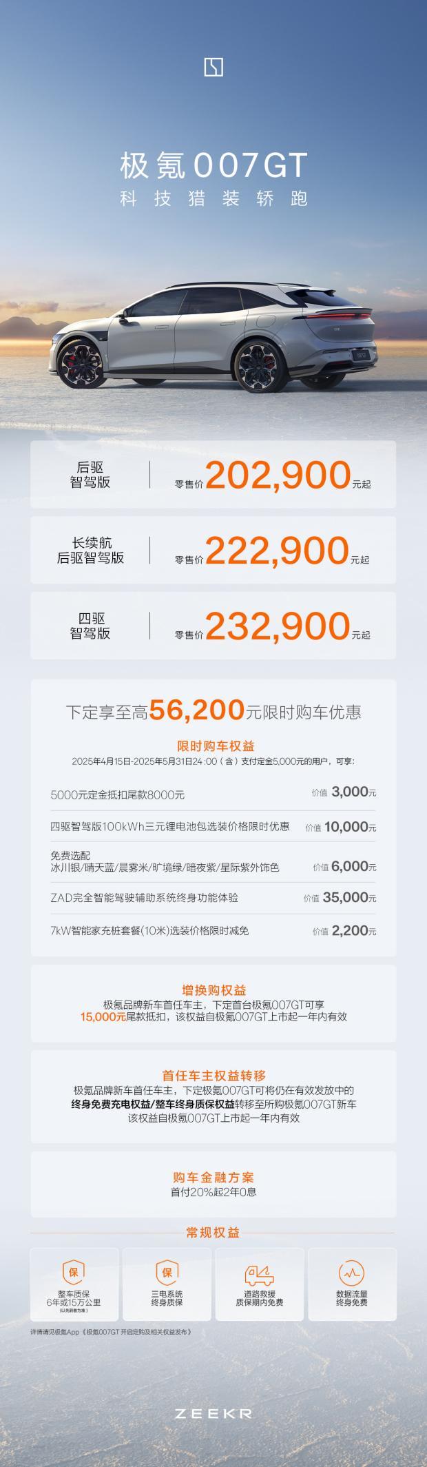 极氪007GT上市 开启 “全球豪华科技品牌”2.0时代
