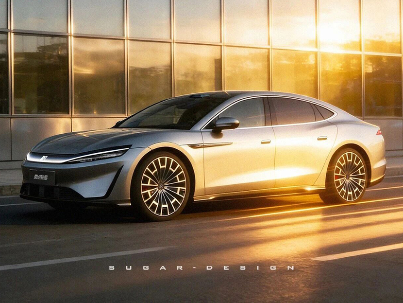 比亚迪大汉猎装版曝光！若真能量产，就没极氪001啥事了？