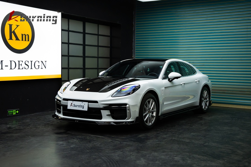 保时捷帕拉梅拉2025款改装TP款碳纤维机盖